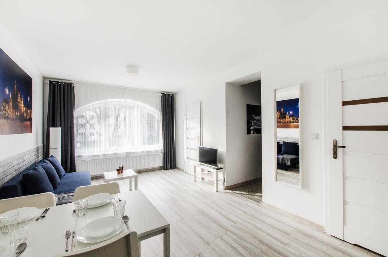 Wroclaw Central City Apartments- Self Check-In 24H, Wifi المظهر الخارجي الصورة